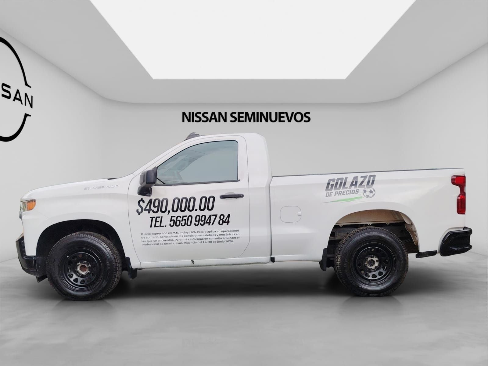 2020 Chevrolet SILVERADO 2 PTS 1500 WT CABINA REGULAR TA AAC