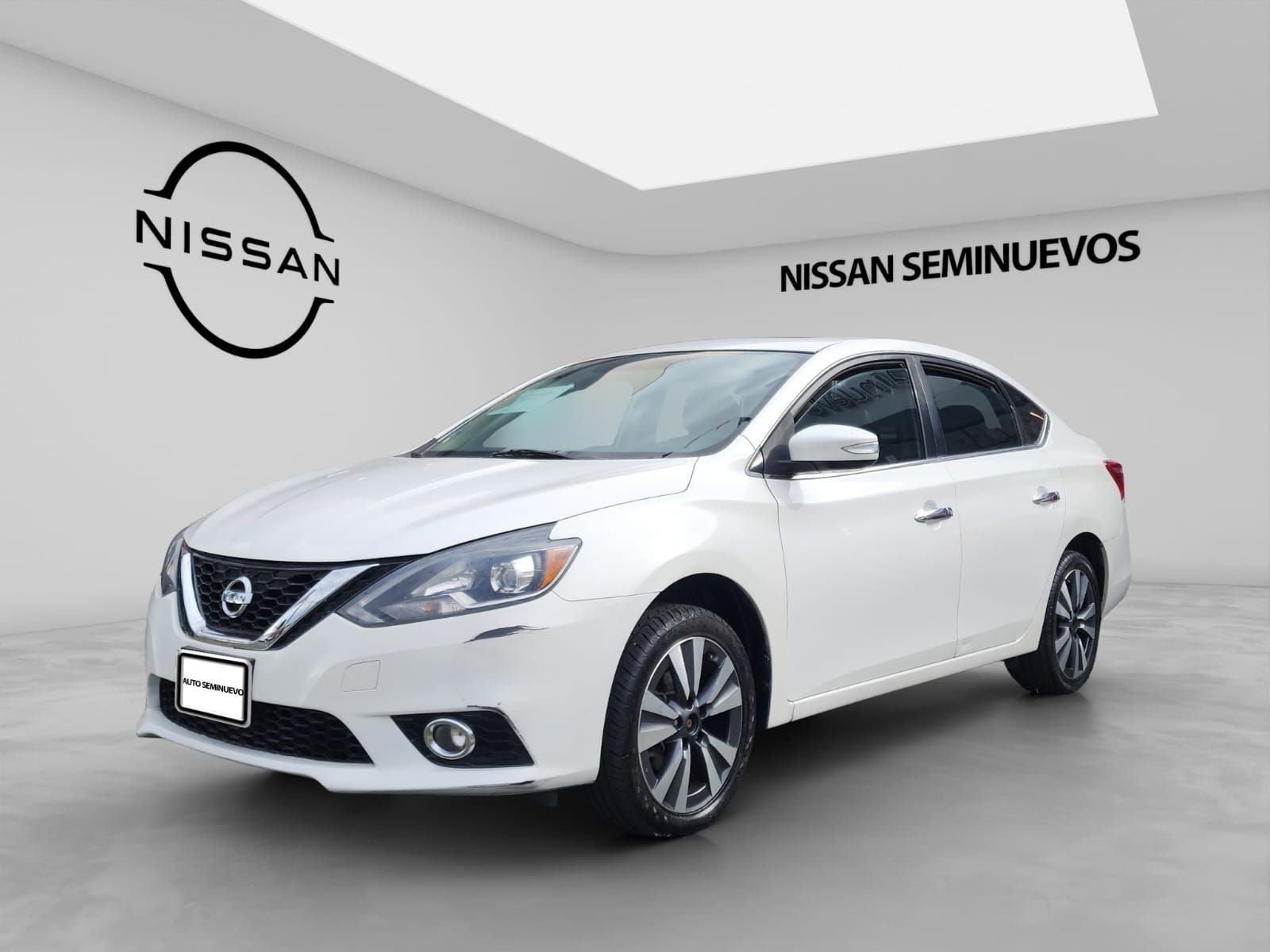 2018 Nissan SENTRA 4 PTS EXCLUSIVE CVT AAC AUT GPS PIEL QC F LED RA-17