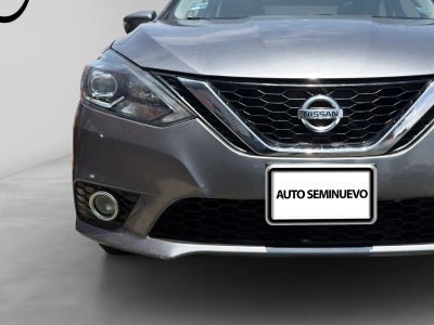 2017 Nissan SENTRA 4 PTS EXCLUSIVE CVT AAC AUT GPS PIEL QC F LED RA-17