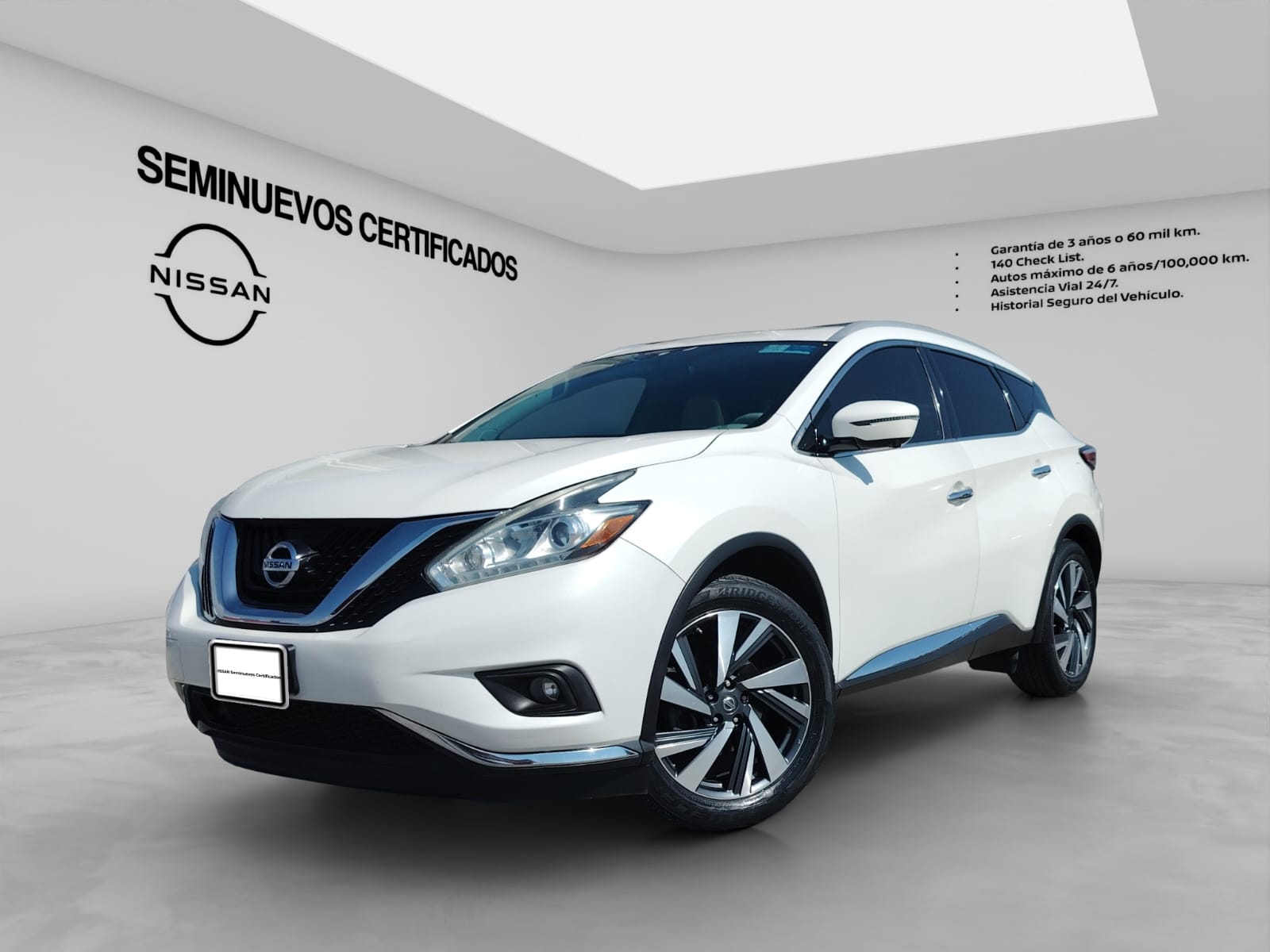 2019 Nissan MURANO 5 PTS EXCLUSIVE CVT GPS PIEL QC RA-20 4X4