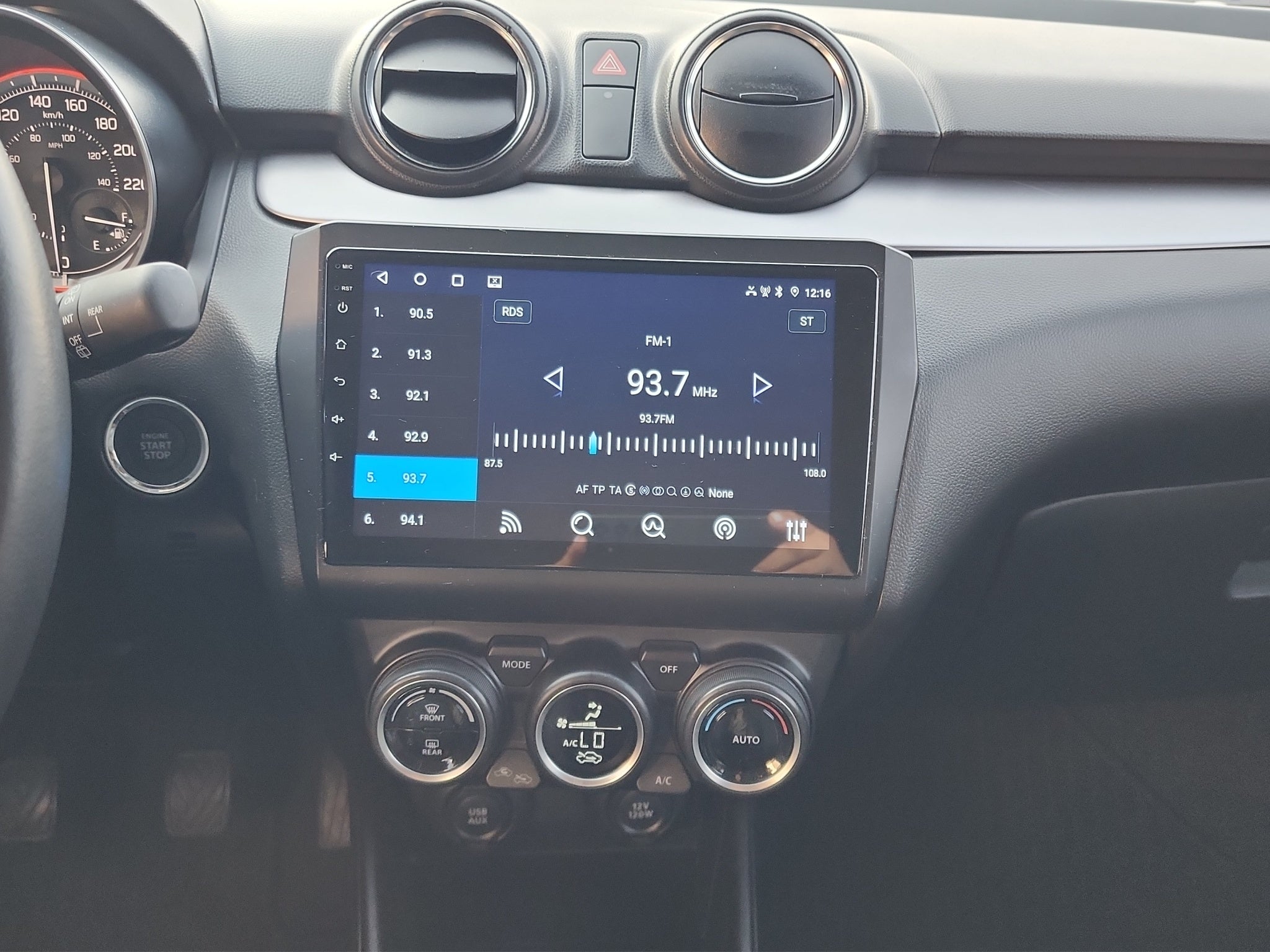 2022 SUZUKI SWIFT 5 PTS HB GLX L4 12L TA AAC AUT GPS RA-16