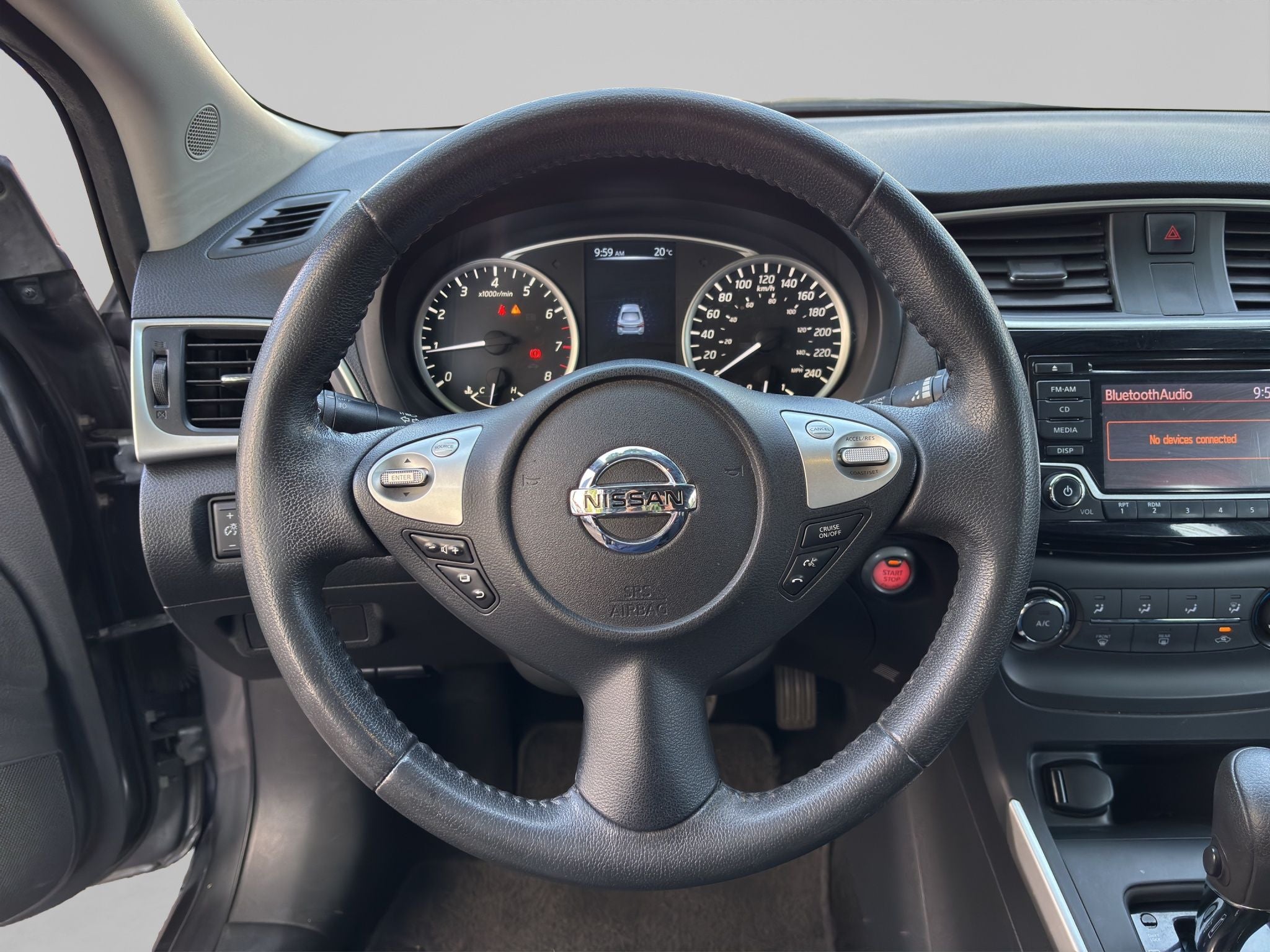 2017 Nissan SENTRA 4 PTS ADVANCE AAC F NIEBLA RA-16CVT