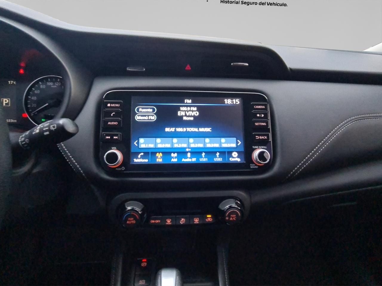2023 Nissan KICKS 5 PTS PLATINUM 16L TA AAC AUT PIEL GPS RA-18