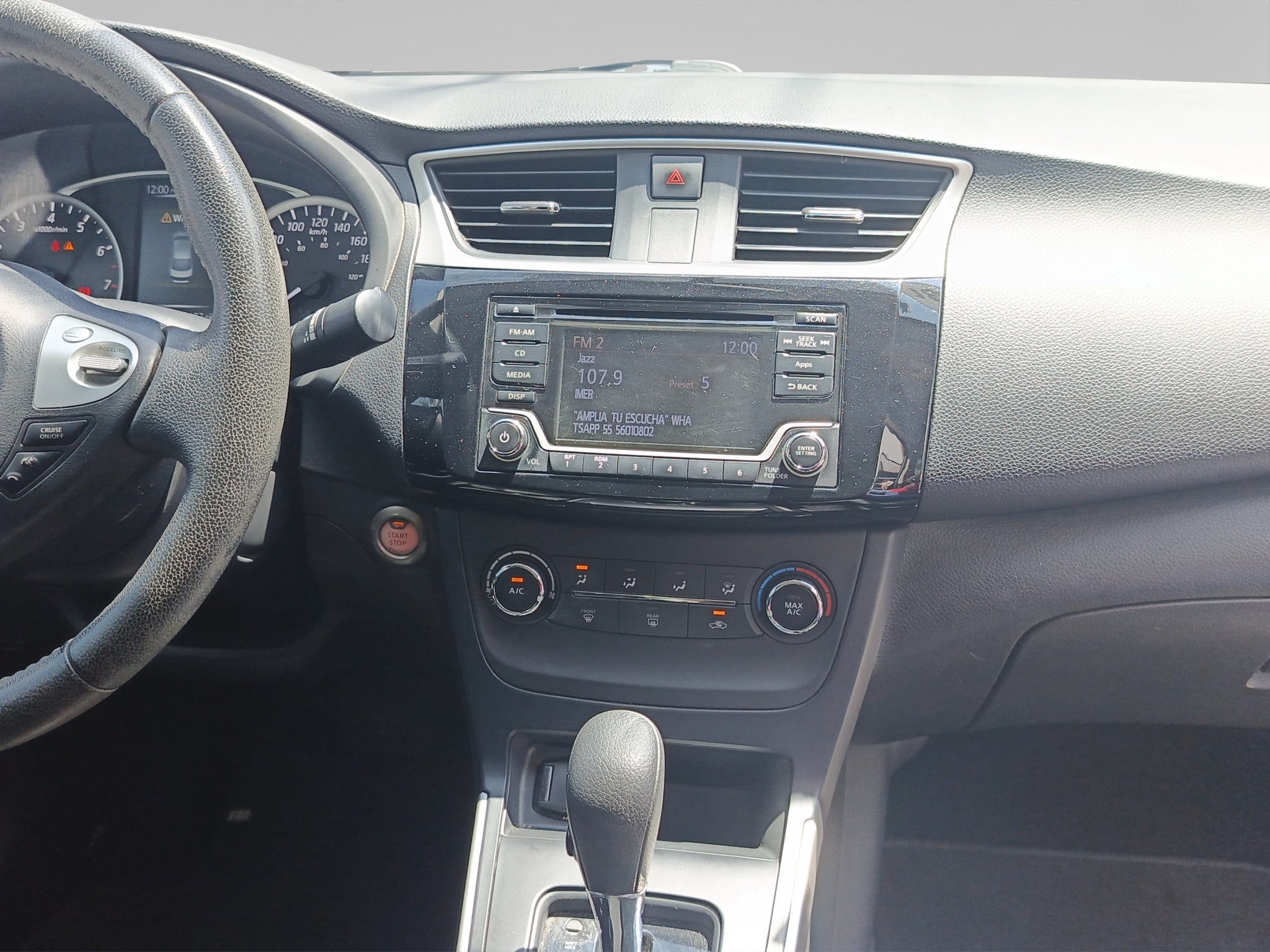 2018 Nissan SENTRA 4 PTS ADVANCE AAC F NIEBLA RA-16CVT