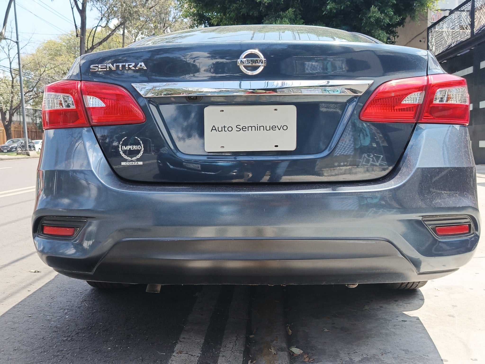 2018 Nissan SENTRA 4 PTS ADVANCE AAC F NIEBLA RA-16CVT