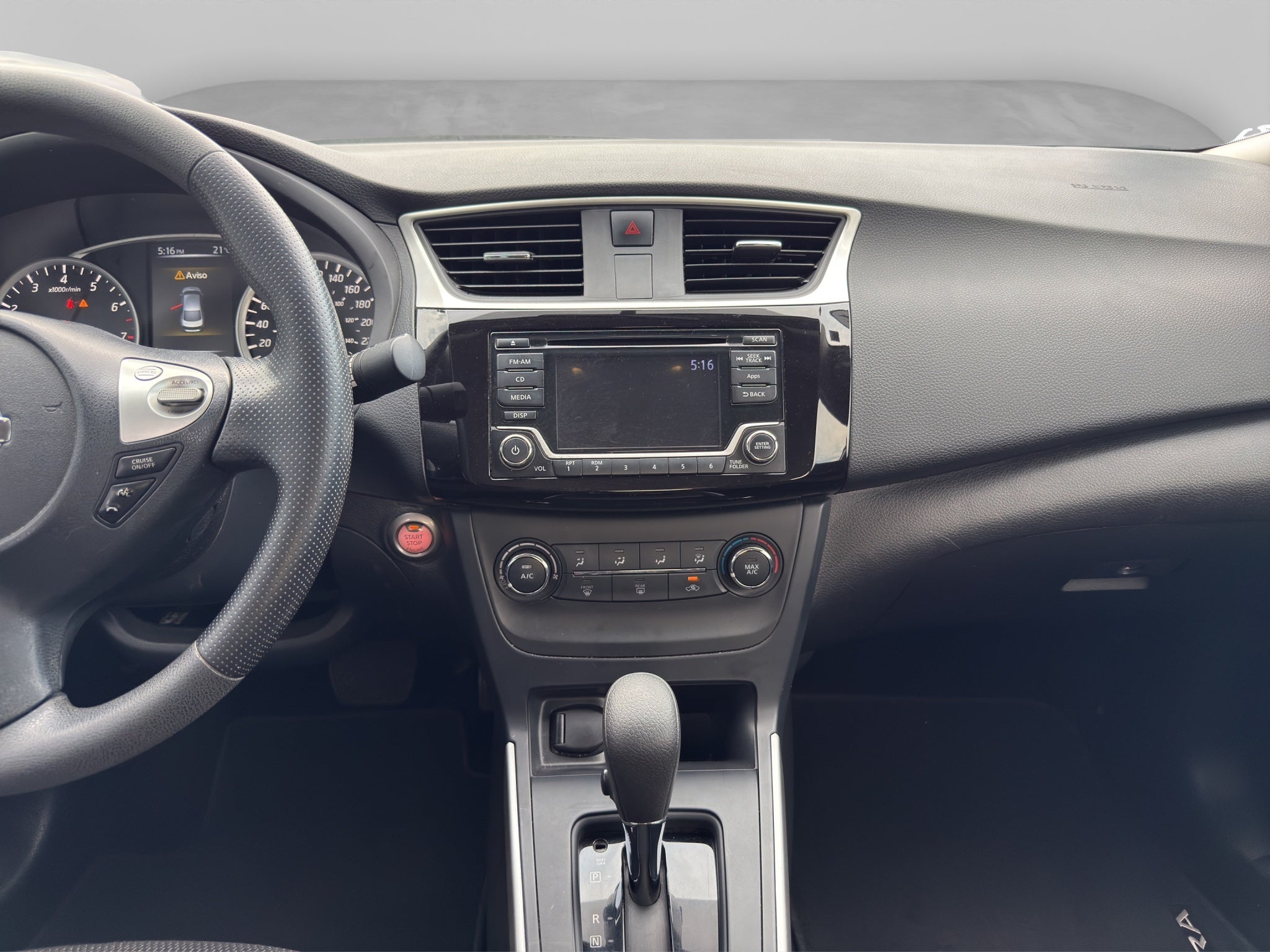 2019 Nissan SENTRA 4 PTS ADVANCE AAC F NIEBLA RA-16CVT