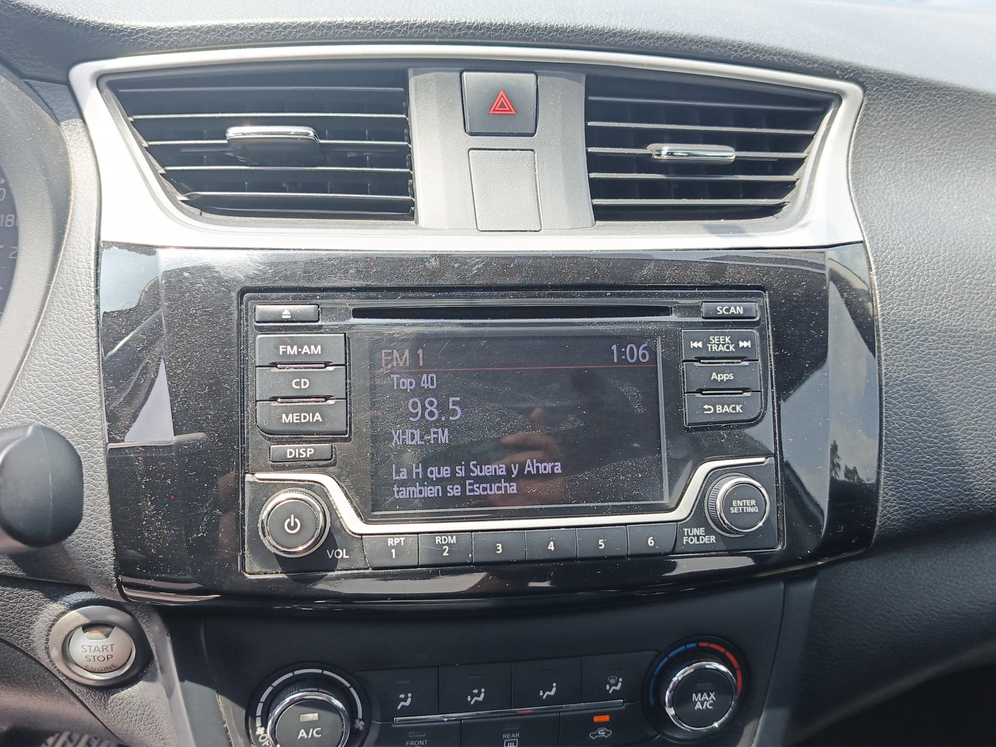 2019 Nissan SENTRA 4 PTS ADVANCE AAC F NIEBLA RA-16CVT