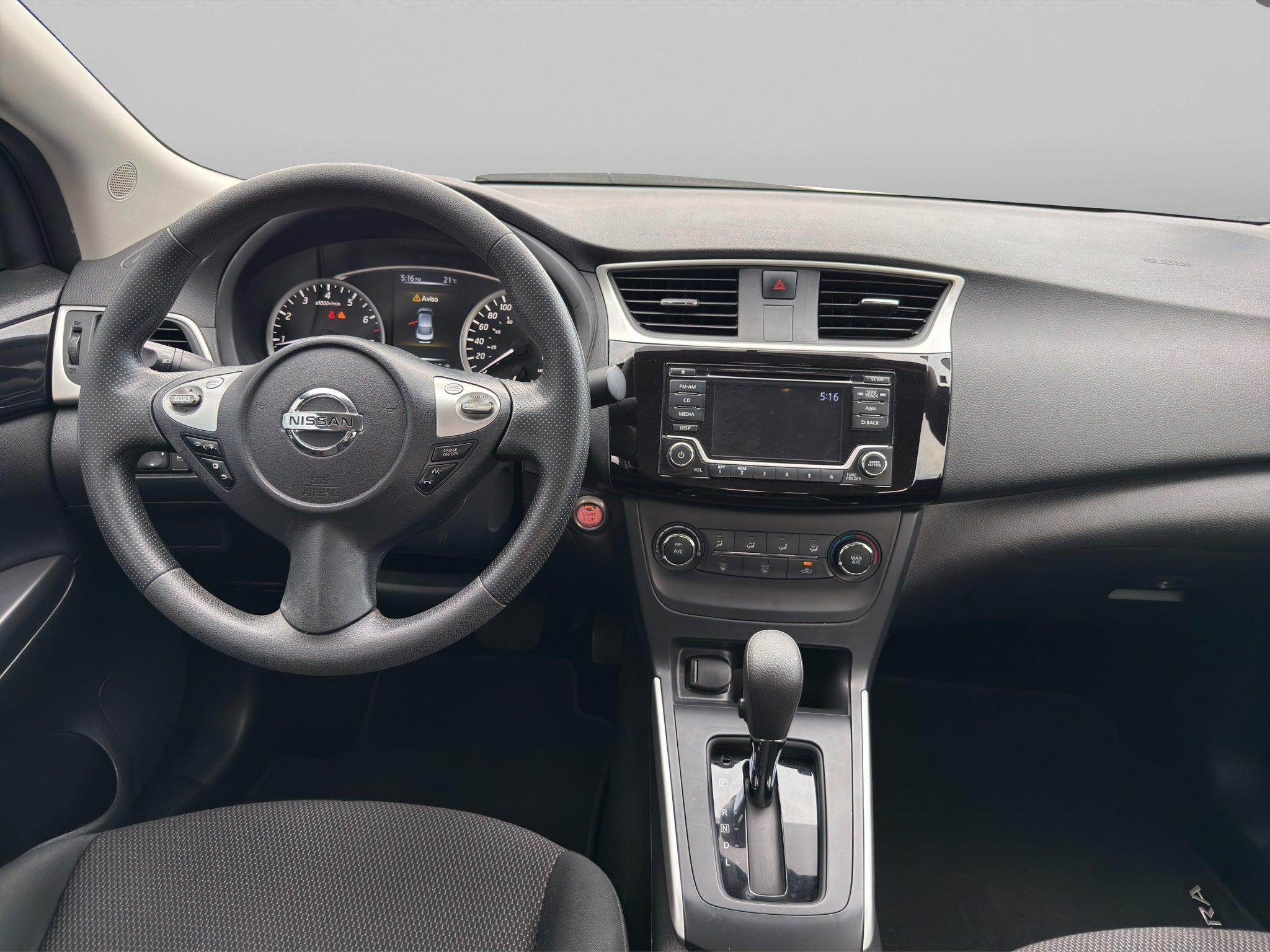 2019 Nissan SENTRA 4 PTS ADVANCE AAC F NIEBLA RA-16CVT