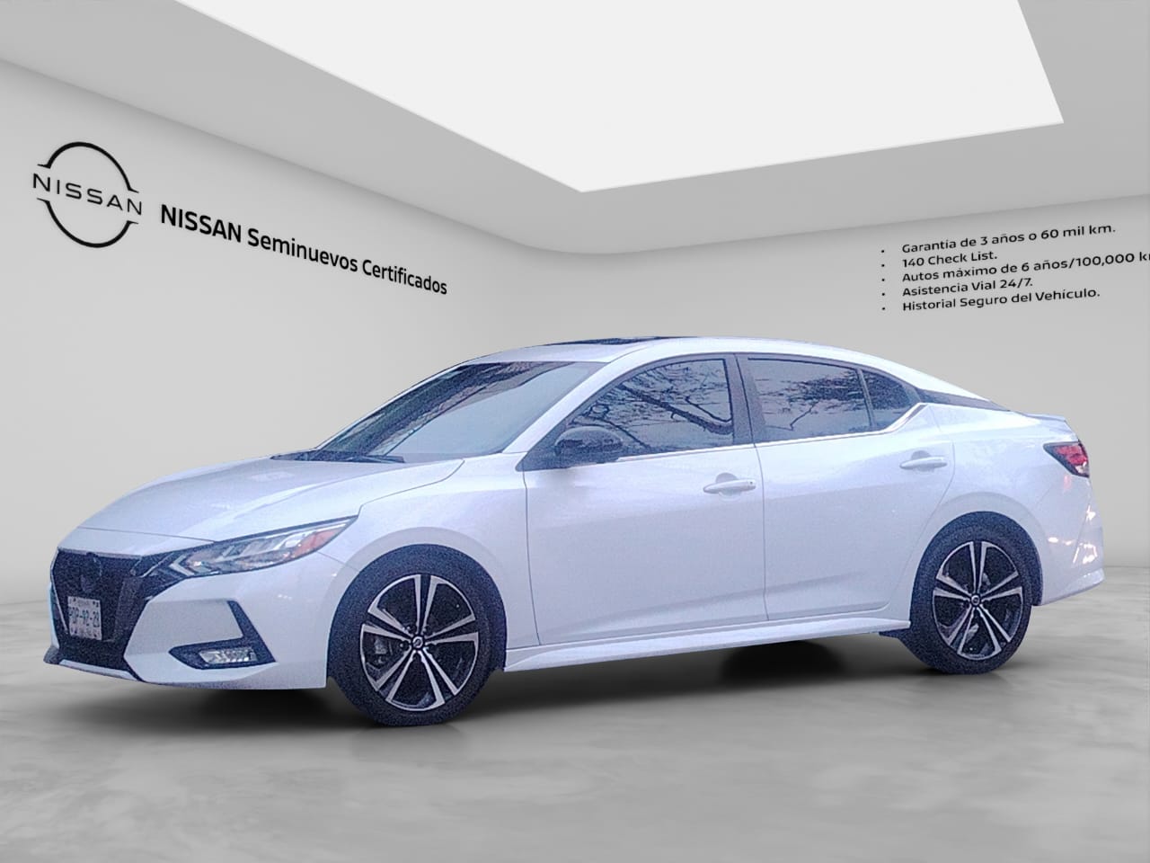 2023 Nissan SENTRA 4 PTS SR PLATINUM CVT AAC AUT ASTOS DEPORTIVOS BOSE PIEL NEGRA QC F LED RA-18