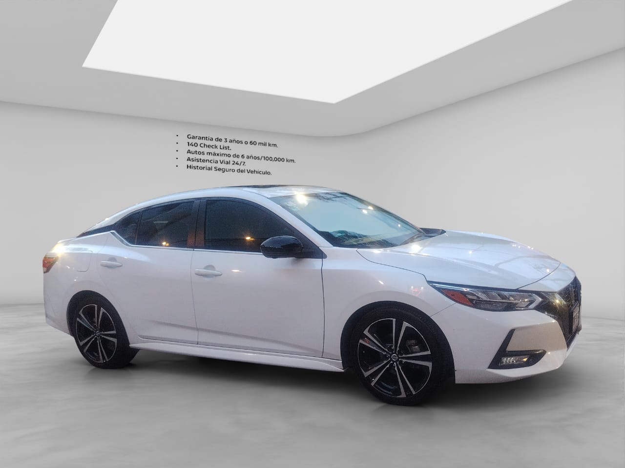 2023 Nissan SENTRA 4 PTS SR PLATINUM CVT AAC AUT ASTOS DEPORTIVOS BOSE PIEL NEGRA QC F LED RA-18