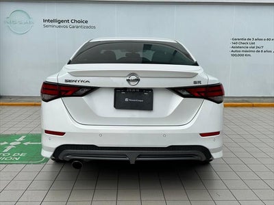 2023 Nissan SENTRA 4 PTS SR PLATINUM CVT AAC AUT ASTOS DEPORTIVOS BOSE PIEL NEGRA QC F LED RA-18