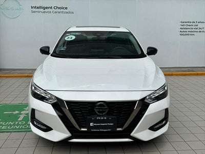 2023 Nissan SENTRA 4 PTS SR PLATINUM CVT AAC AUT ASTOS DEPORTIVOS BOSE PIEL NEGRA QC F LED RA-18