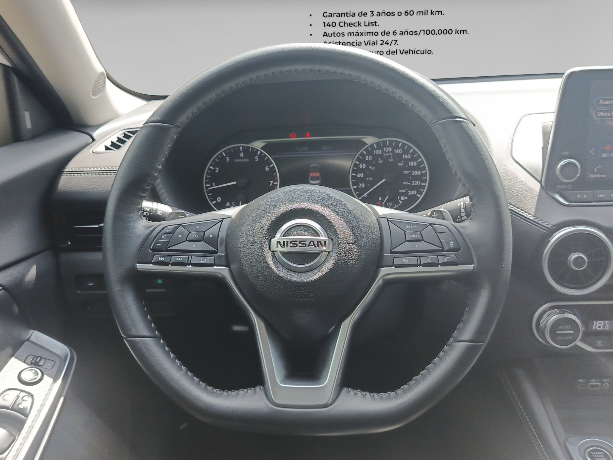 2022 Nissan SENTRA 4 PTS SR CVT AAC ASTOS DEPORTIVOS BOSE QC F LED RA-18