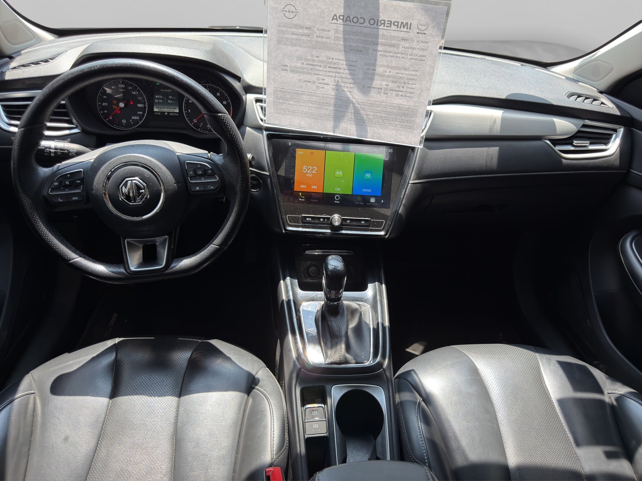 2023 MG MG 5 4 PTS ELEGANCE 15L TA VE PIEL QC RA-16