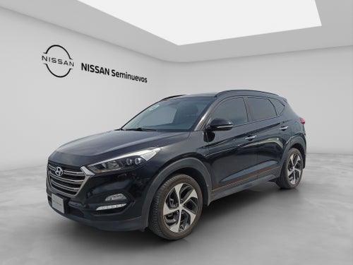 2018 Hyundai TUCSON 5 PTS LIMITED TECH TA AAC AUT PIEL F LED TP RA-19
