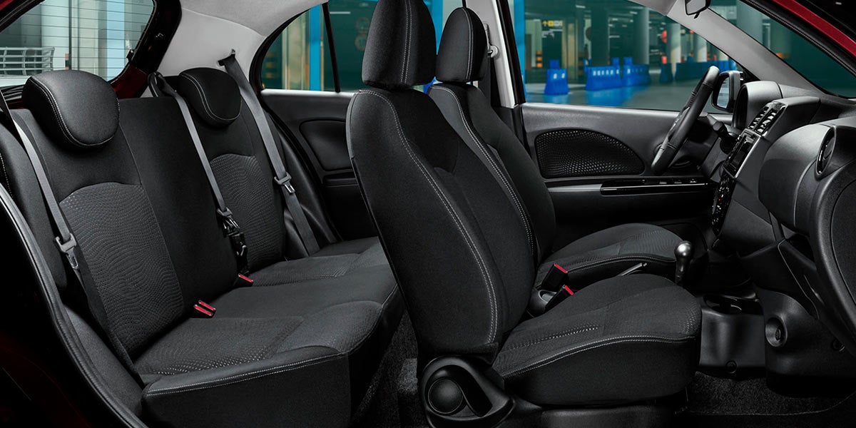 Nissan march салон