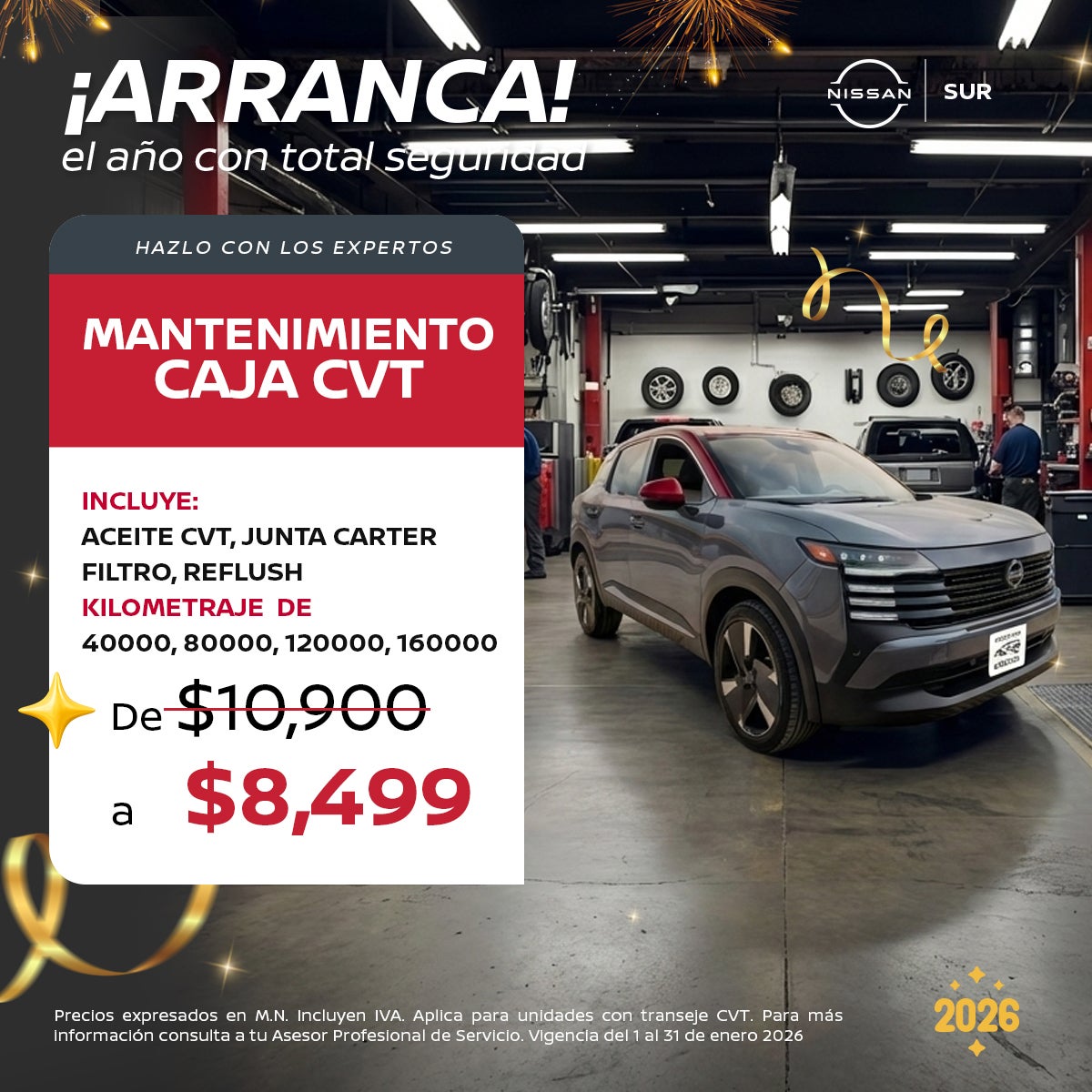 MANTENIMIENTO CAJA CVT