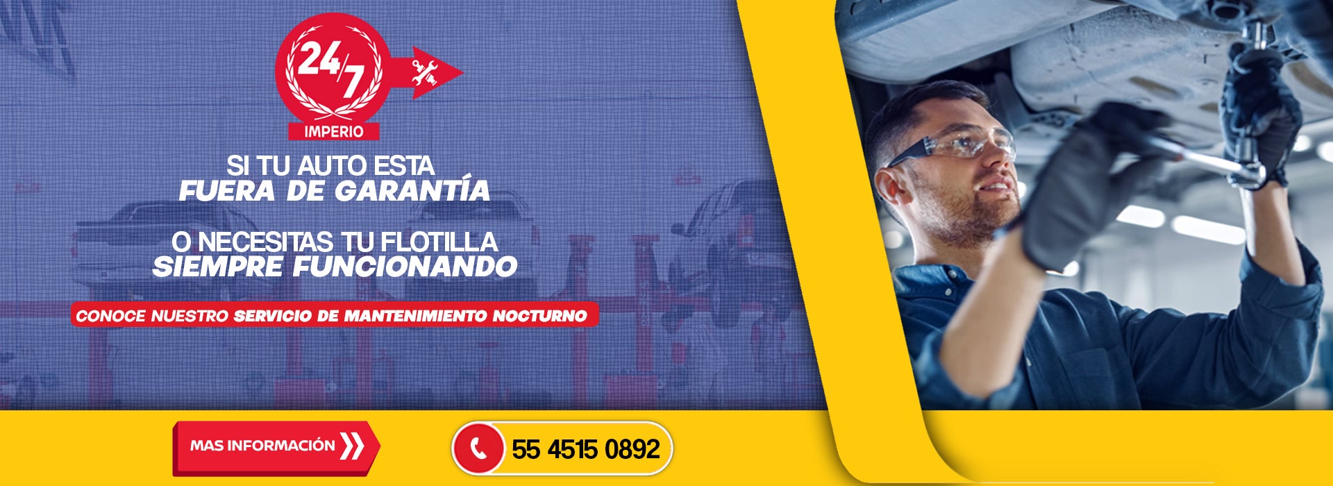 Conoce nuestro servicio de mantenimiento nocturno