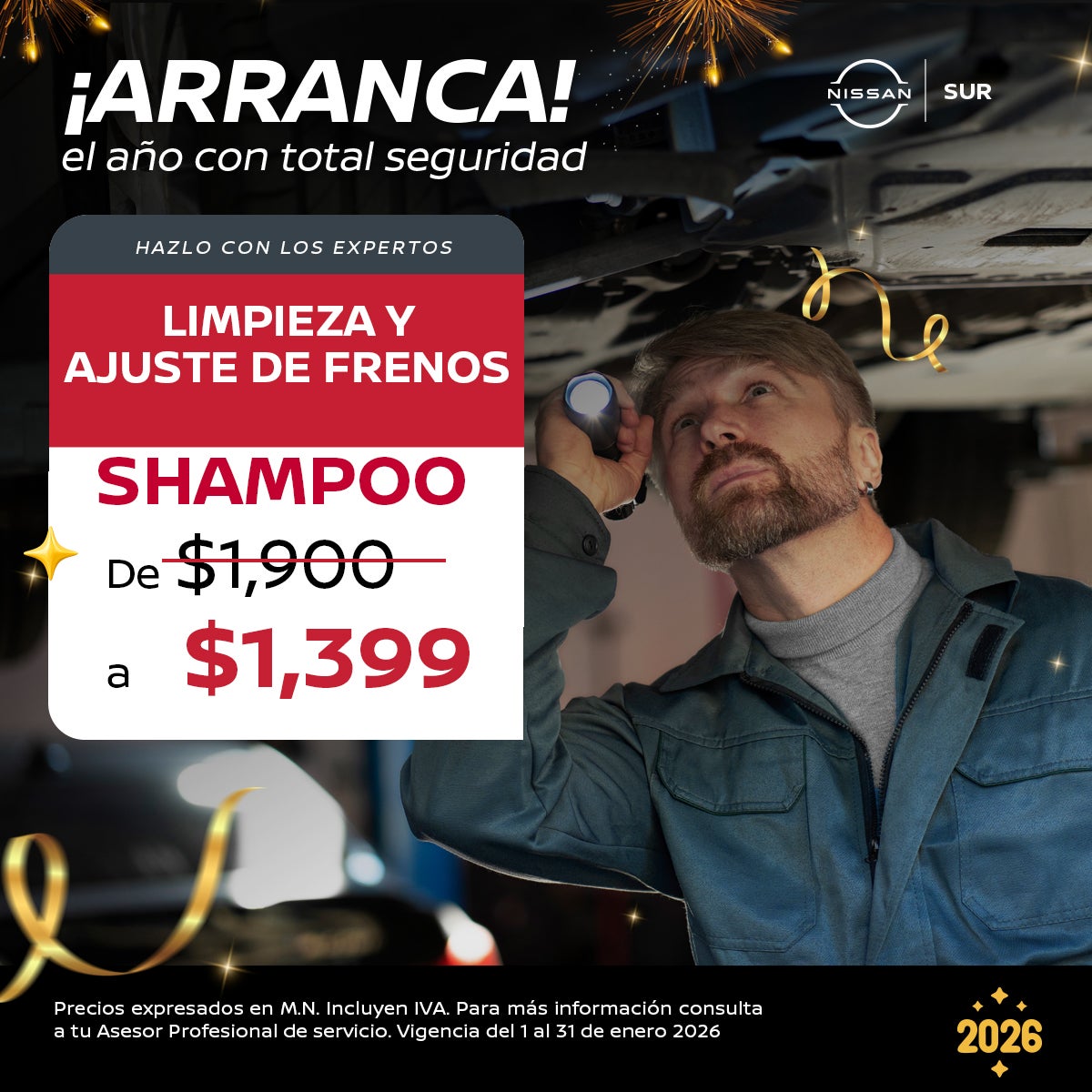 LIMPIEZA Y AJUSTE DE FRENOS